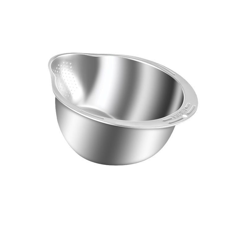 316 Stainless Steel Rice Washing Colander Bowl