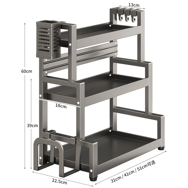 Multi-Layer Countertop Spice Stand