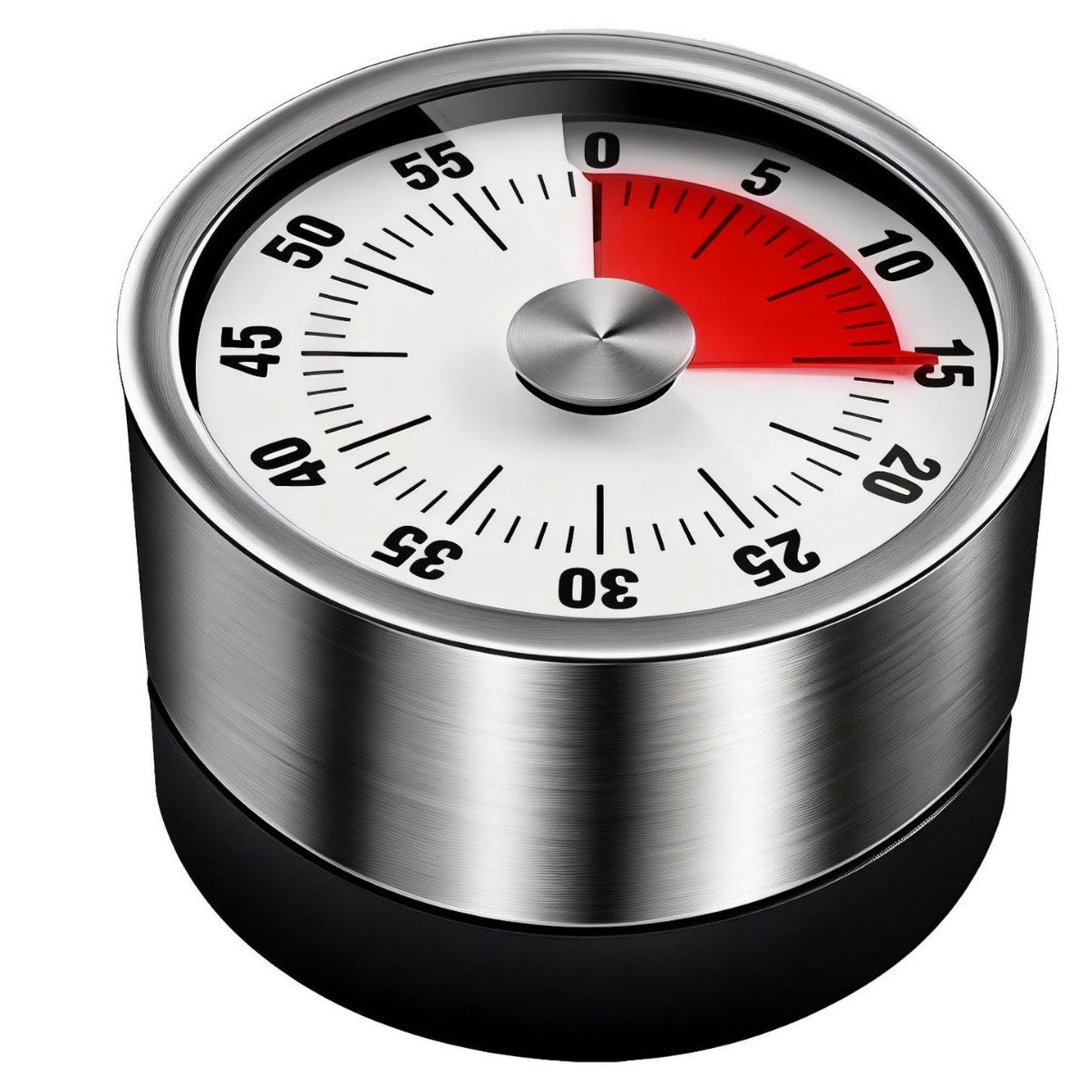 Stainless Steel Mechanical Kitchen Timer
