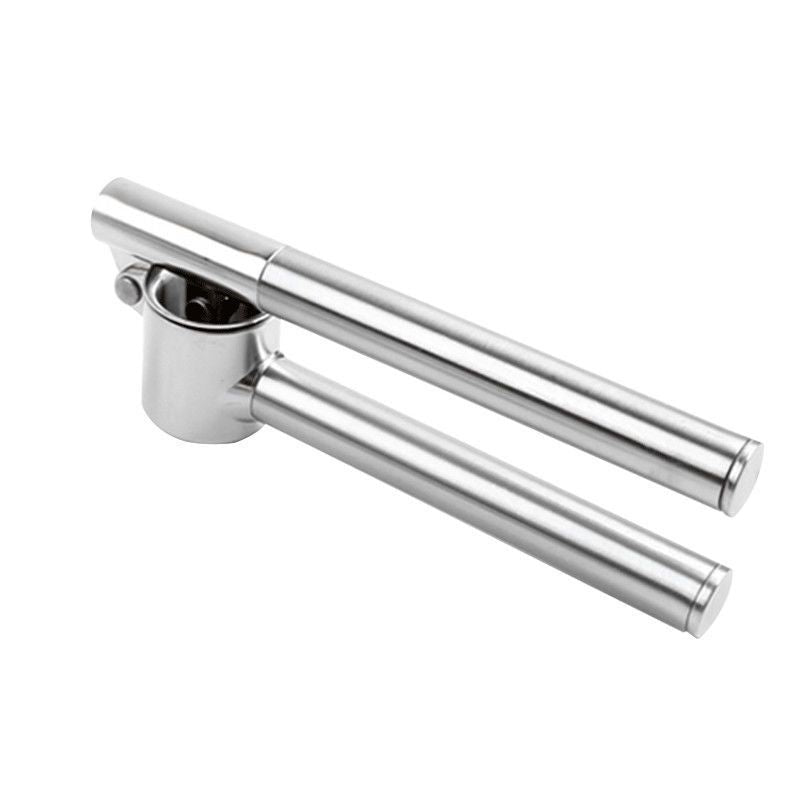 Extended Stainless Steel Garlic Press