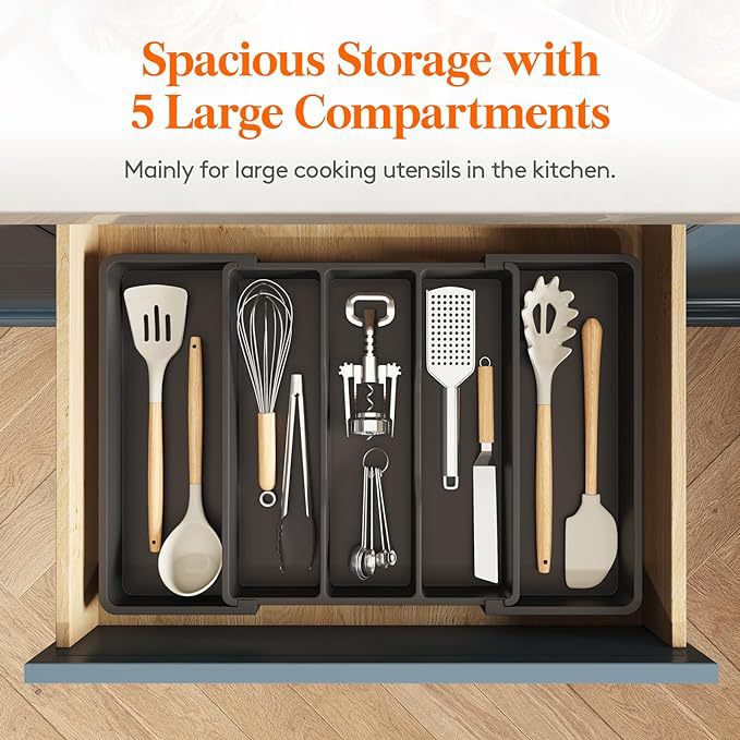 Expandable Utensil Drawer Tray