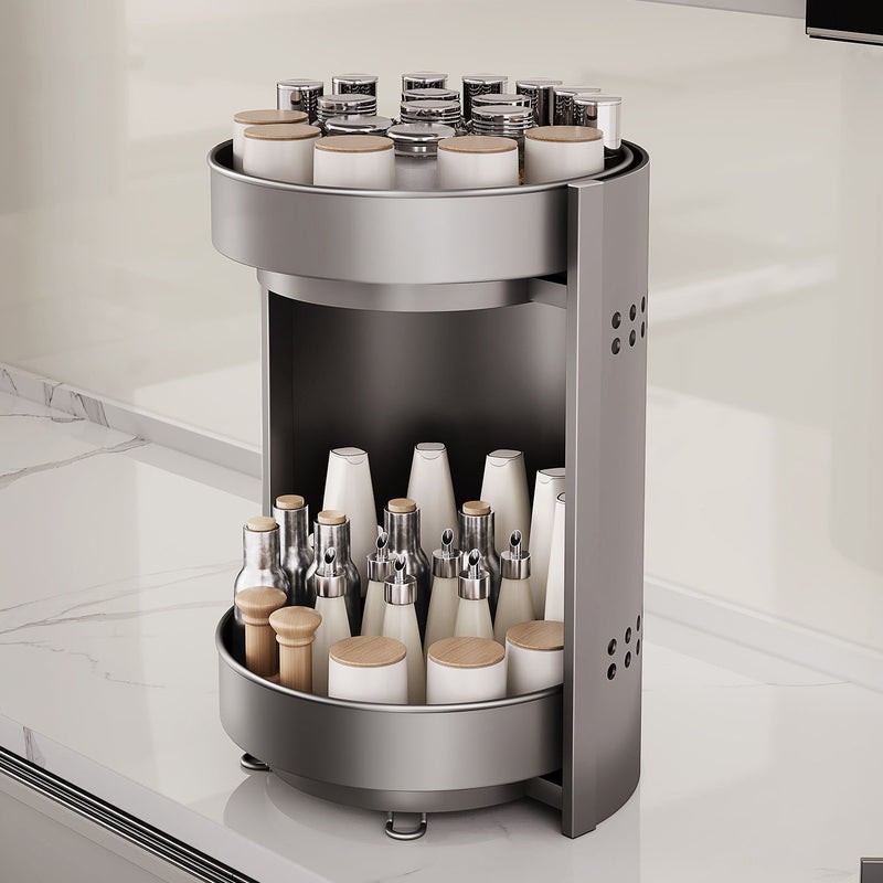 Rotating Spice Rack Tower